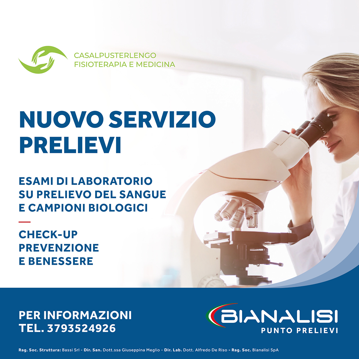 Punto Prelievi - Analisi del sangue senza prenotazione